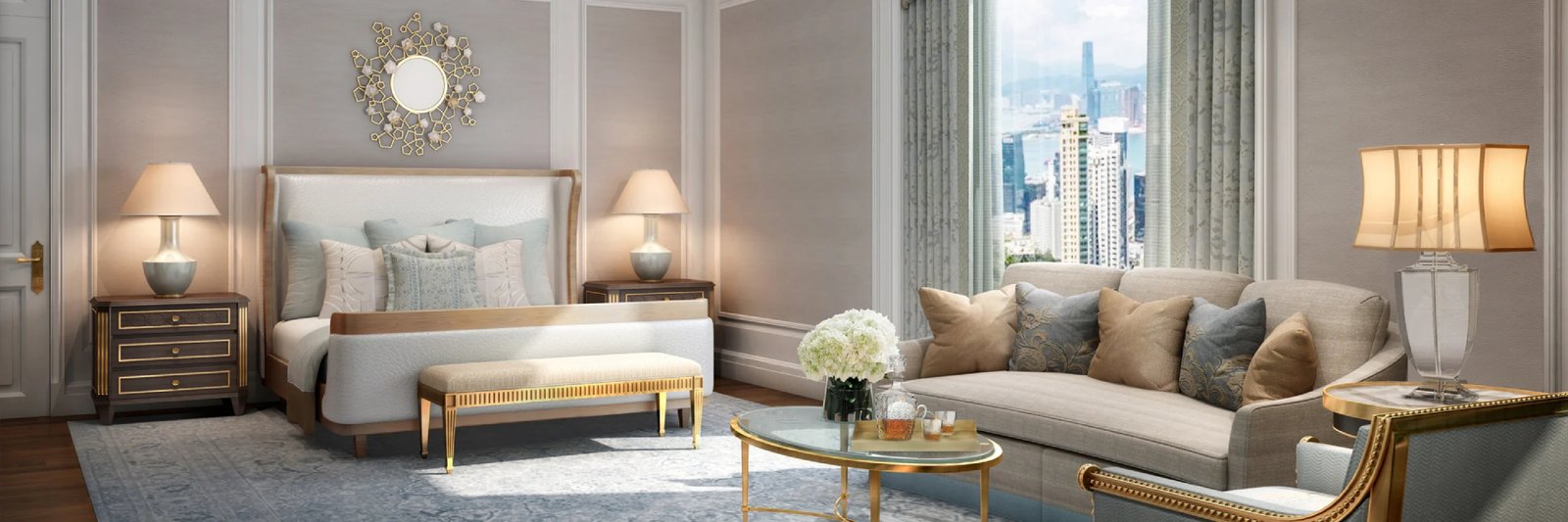 Modern elegant interior